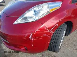 2013 Nissan LEAF SV with VIN 1N4AZ0CP3DC401314, listed as a IAAI auction lot 42201210 with 85,627 mi miles and . Bid and sale history available at DreamBid. Image 6.