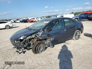 2016 Toyota Corolla L with VIN 5YFBURHE6GP461785, listed as a Copart auction lot 80239224 with 48,997 mi miles and Salvage Title. Bid and sale history available at DreamBid. Image 1.