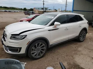 2019 Lincoln Nautilus Reserve with VIN 2LMPJ8LP6KBL31167, listed as a Copart auction lot 59149305 with 50,815 mi miles and Salvage title. Bid and sale history available at DreamBid. Image 1.