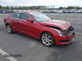 2014 Cadillac ATS Luxury AWD with VIN 1G6AH5RX6E0167127, listed as a IAAI auction lot 41952694 with 180,480 mi miles and . Bid and sale history available at carsss.com. Image 1.