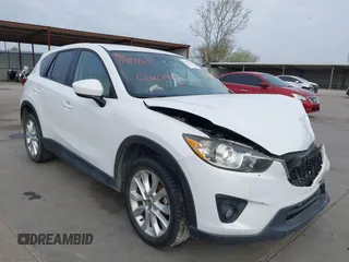 2013 Mazda CX-5 Grand Touring with VIN JM3KE2DEXD0166115, listed as a IAAI auction lot 41919164 with 102,999 mi miles and . Bid and sale history available at carsss.com. Image 1.