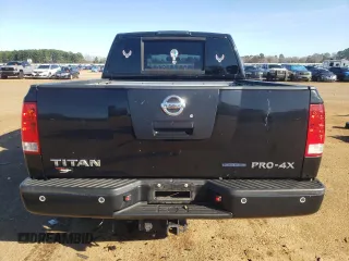 2011 Nissan Titan Pro-4X с VIN 1N6BA0ECXBN300561, выставлен на аукционе Copart как лот 85480484 с пробегом 158 547 миль миль и Списание • Salvage title. История ставок и продаж доступна на DreamBid. Изображение 6.