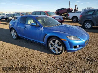 2007 Mazda RX-8 Sport with VIN JM1FE173970210088, listed as a Copart auction lot 78313734 with 54,231 mi miles and Clean Title. Bid and sale history available at carsss.com. Image 4.