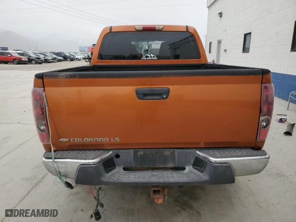2005 Chevrolet Colorado 1SC LS Z85 with VIN 1GCDT136158239659, listed as a Copart auction lot 50997125 with 123,867 mi miles and Clean Title. Bid and sale history available at carsss.com. Image 6.
