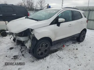 2018 Ford EcoSport SES with VIN MAJ6P1CL2JC210588, listed as a Copart auction lot 88907965 with 77,079 mi miles and Salvage Title. Bid and sale history available at DreamBid. Image 1.
