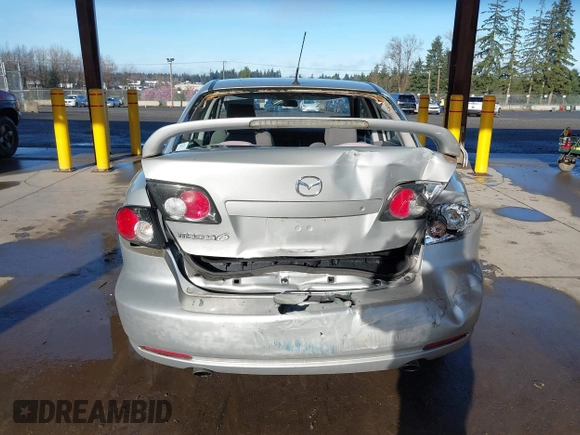 2008 Mazda 6 i Sport VE with VIN 1YVHP80C285M48093, listed as a IAAI auction lot 41881272 with 184,410 mi miles. Bid and sale history available at carsss.com. Image 16.