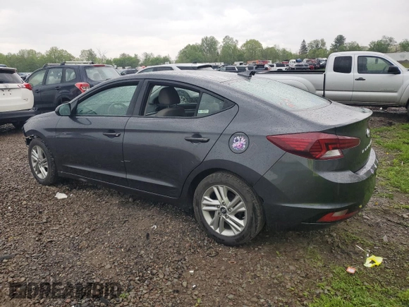 2020 Hyundai Elantra SEL with VIN 5NPD84LF0LH572596, listed as a Copart auction lot 57165155 with 97,216 mi miles and Salvage title. Bid and sale history available at DreamBid. Image 2.