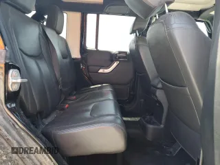 2017 Jeep Wrangler Unlimited Sahara with VIN 1C4BJWEG3HL614632, listed as a Copart auction lot 57525545 with 75,973 mi miles and Salvage title. Bid and sale history available at DreamBid. Image 10.