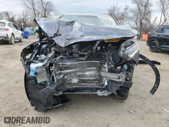2021 Honda HR-V LX with VIN 3CZRU6H32MM738747, listed as a Copart auction lot 49555795 with 43,316 mi miles and Salvage Title. Bid and sale history available at carsss.com. Image 5.