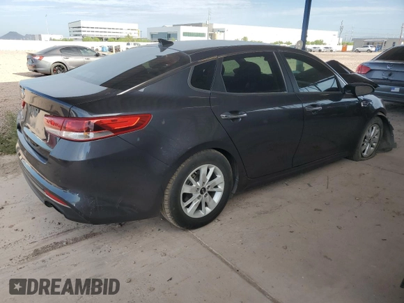 2018 Kia Optima LX z VIN KNAGT4L36J5213362, wystawiony jako Copart lot #56749365 z przebiegiem 122 662 mil mil oraz Szkoda całkowita • Salvage title. Historia ofert i sprzedaży dostępna na DreamBid. Obrazek 3.