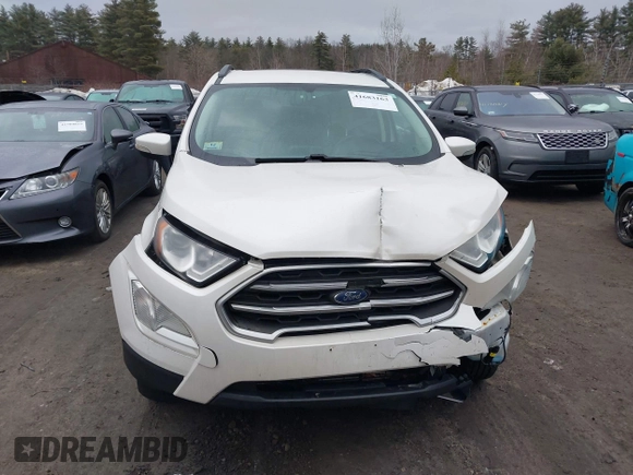 2018 Ford EcoSport SE with VIN MAJ3P1TE9JC217302, listed as a IAAI auction lot 41683163 with 75,591 mi miles and . Bid and sale history available at DreamBid. Image 12.