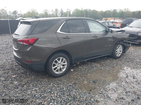 2024 Chevrolet Equinox LT with VIN 3GNAXKEG6RL196728, listed as a IAAI auction lot 41922898 with 36,247 mi miles. Bid and sale history available at carsss.com. Image 4.