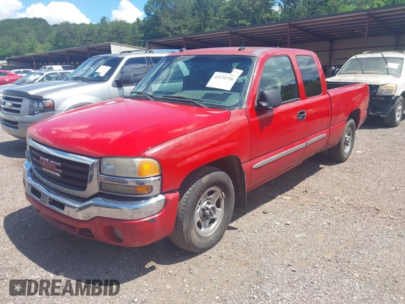 2004 GMC Sierra 1500 SLE with VIN 2GTEC19TX41181313, listed as a IAAI auction lot 42134756 with 181,757 mi miles and . Bid and sale history available at DreamBid. Image 2.