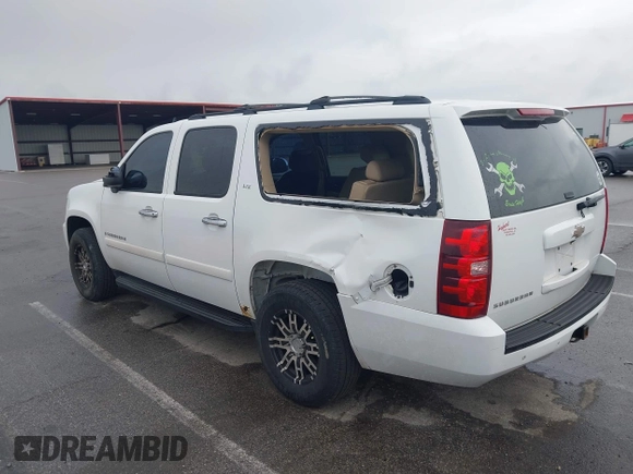 2008 Chevrolet Suburban LTZ with VIN 3GNFK16Y68G177903, listed as a IAAI auction lot 42358810 with 261,322 mi miles and . Bid and sale history available at DreamBid. Image 3.