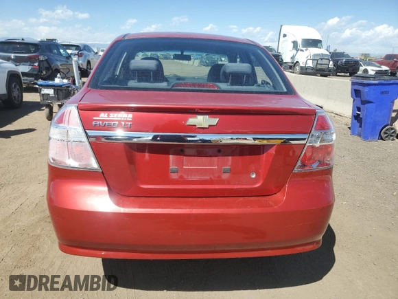 2010 Chevrolet Aveo 1LT z VIN KL1TD5DE0AB125775, wystawiony jako Copart lot #53767205 z przebiegiem 94 669 mil mil oraz Czysty tytuł • Clean title. Historia ofert i sprzedaży dostępna na DreamBid. Obrazek 6.