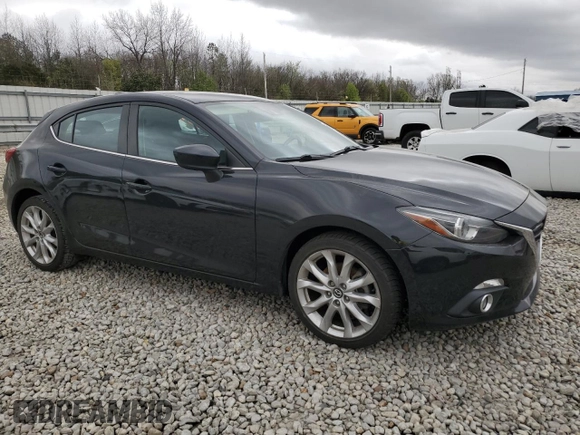 2015 Mazda 3 S Grand Touring with VIN JM1BM1M35F1226268, listed as a Copart auction lot 49725155 with 63,938 mi miles and Salvage Title. Bid and sale history available at DreamBid. Image 4.