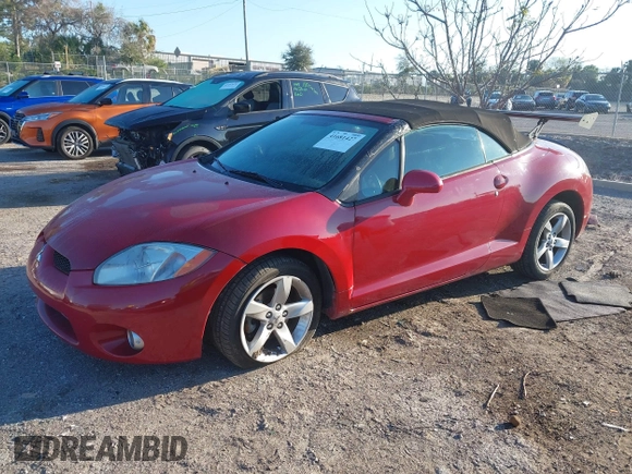 2007 Mitsubishi Eclipse GS with VIN 4A3AL25F47E023389, listed as a IAAI auction lot 41681427 with 168,587 mi miles and . Bid and sale history available at DreamBid. Image 18.