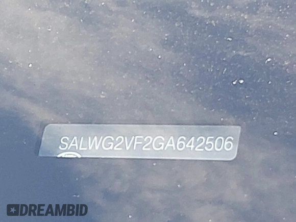 2016 Land Rover Range Rover Sport SE with VIN SALWG2VF2GA642506, listed as a IAAI auction lot 41446592 with 119,188 mi miles and . Bid and sale history available at DreamBid. Image 9.