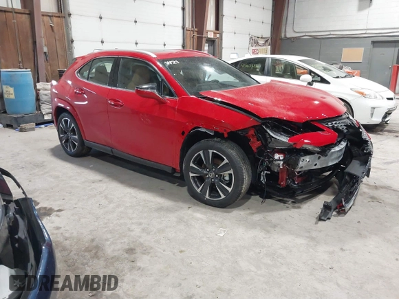 2025 Lexus UX 300h с VIN JTHUCJDH8S2004933, выставлен на аукционе IAAI как лот 41584822 с пробегом 722 миль миль и . История ставок и продаж доступна на DreamBid. Изображение 1.
