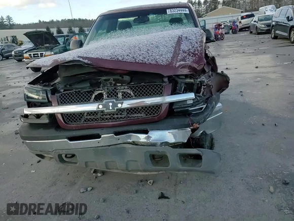 2003 Chevrolet Silverado 1500 LS with VIN 1GCEK14T53Z258993, listed as a Copart auction lot 83234444 with Not Provided miles and Salvage Title. Bid and sale history available at DreamBid. Image 10.