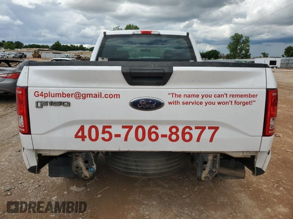 2016 Ford F-150 XL z VIN 1FTEX1C82GKF13354, wystawiony jako Copart lot #56194925 z przebiegiem 223 021 mil mil oraz Szkoda całkowita • Salvage title. Historia ofert i sprzedaży dostępna na DreamBid. Obrazek 6.