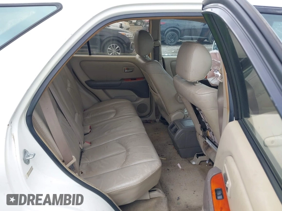 2002 Lexus RX 300 z VIN JTJGF10U820130520, wystawiony jako IAAI lot #42144444 z przebiegiem Nie podano mil oraz . Historia ofert i sprzedaży dostępna na DreamBid. Obrazek 8.