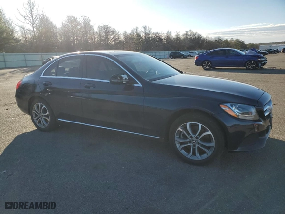 2018 Mercedes-Benz C-Class C 300 with VIN WDDWF4KB0JR322395, listed as a Copart auction lot 42531245 with 65,749 mi miles and Salvage Title. Bid and sale history available at carsss.com. Image 4.