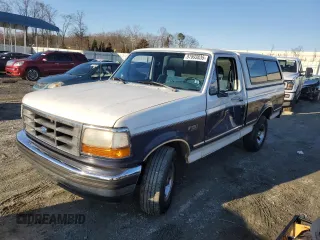 1994 Ford F-150 with VIN 1FTEF15N6RNB39628, listed as a Copart auction lot 87893835 with 275,770 mi miles and Salvage Title. Bid and sale history available at carsss.com. Image 1.