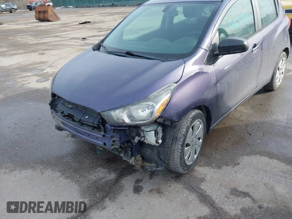 2016 Chevrolet Spark LS with VIN KL8CB6SA5GC568892, listed as a IAAI auction lot 41651774 with 112,902 mi miles. Bid and sale history available at carsss.com. Image 6.