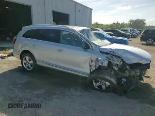 2014 Audi Q7 3.0T Premium Plus with VIN WA1LGAFE0ED004917, listed as a Copart auction lot 51525705 with 157,036 mi miles and Salvage Title. Bid and sale history available at carsss.com. Image 16.
