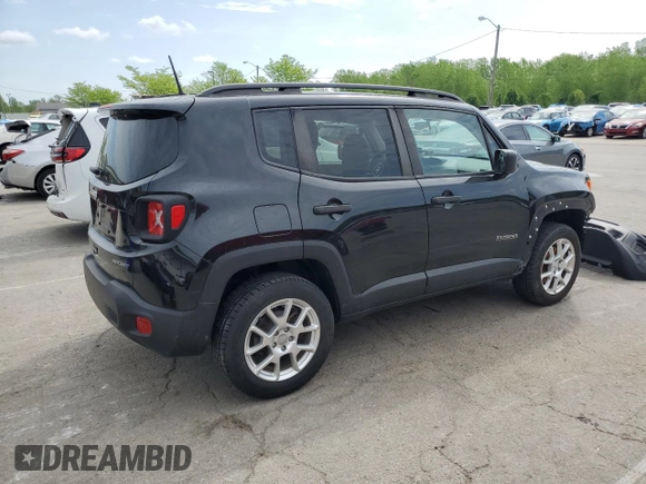 2019 Jeep Renegade Sport with VIN ZACNJBAB3KPK10147, listed as a Copart auction lot 54400995 with 46,079 mi miles and Salvage title. Bid and sale history available at DreamBid. Image 3.