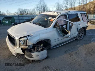 2016 GMC Yukon Denali with VIN 1GKS2CKJ6GR293441, listed as a Copart auction lot 42485905 with 0 mi miles and Salvage Title. Bid and sale history available at carsss.com. Image 1.