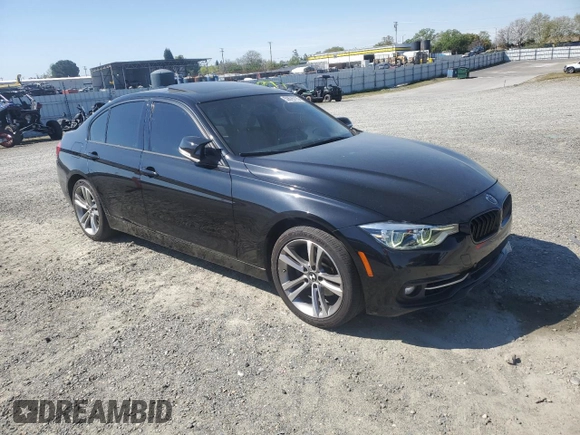 2016 BMW 3 Series 328i with VIN WBA8E9G5XGNT82087, listed as a Copart auction lot 50676775 with 101,538 mi miles and Salvage Title. Bid and sale history available at carsss.com. Image 4.