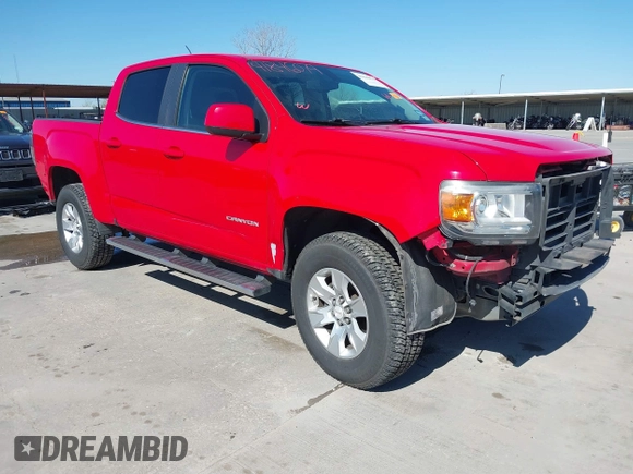 2016 GMC Canyon 2WD SLE z VIN 1GTG5CE34G1104127, wystawiony jako IAAI lot #41846079 z przebiegiem 106 123 mil mil oraz . Historia ofert i sprzedaży dostępna na DreamBid. Obrazek 1.
