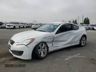 2010 Hyundai Genesis Coupe Premium with VIN KMHHT6KD2AU024836, listed as a Copart auction lot 62326365 with 157,851 mi miles and Salvage title. Bid and sale history available at DreamBid. Image 1.