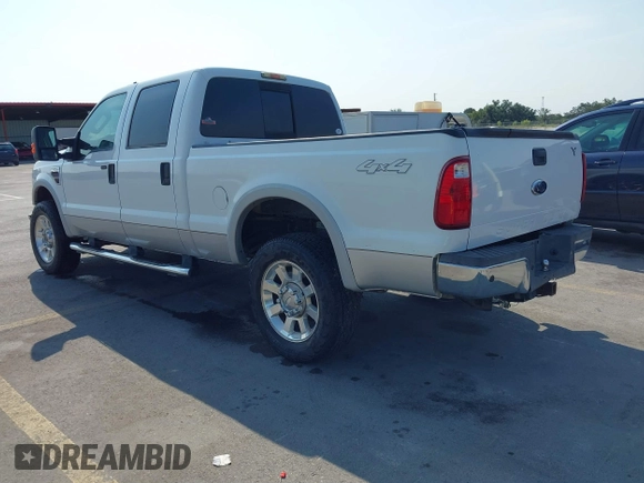 2008 Ford F-250 XL with VIN 1FTSW21R68EE10400, listed as a IAAI auction lot 40030423 with 160,032 mi miles. Bid and sale history available at carsss.com. Image 3.