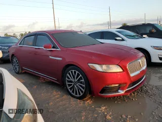2017 Lincoln Continental Select with VIN 1LN6L9SP3H5607374, listed as a Copart auction lot 73811294 with 123,266 mi miles and Salvage Title. Bid and sale history available at carsss.com. Image 4.