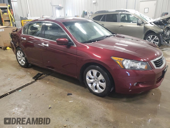 2008 Honda Accord EX-L z VIN 1HGCP36838A018832, wystawiony jako Copart lot #87457544 z przebiegiem 133 538 mil mil oraz Czysty tytuł • Clean title. Historia ofert i sprzedaży dostępna na DreamBid. Obrazek 4.