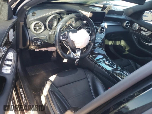2017 Mercedes-Benz C 63 AMG с VIN 55SWF8GB9HU205956, выставлен на аукционе Copart как лот 72935004 с пробегом 81 191 миль миль и Списание • Salvage title. История ставок и продаж доступна на DreamBid. Изображение 8.