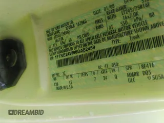 2008 Ford Econoline Cargo Commercial с VIN 1FTNE24W98DA82459, выставлен на аукционе IAAI как лот 37243283 с пробегом 263 214 миль миль и . История ставок и продаж доступна на DreamBid. Изображение 9.