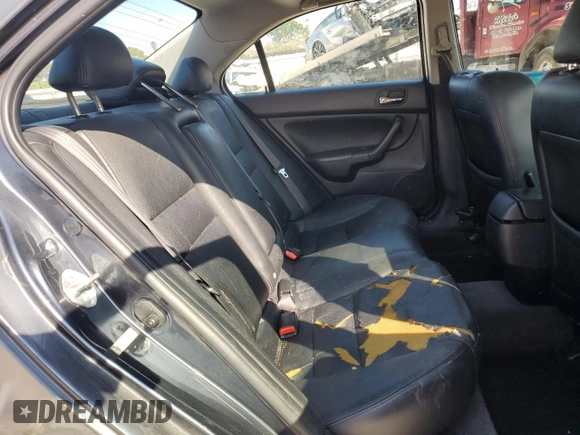2004 Acura TSX w/Navigation with VIN JH4CL96984C035497, listed as a Copart auction lot 47575605 with 233,266 mi miles and Salvage Title. Bid and sale history available at carsss.com. Image 10.