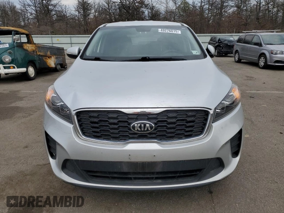 2019 Kia Sorento S with VIN 5XYPG4A51KG573210, listed as a Copart auction lot 49276015 with 100,989 mi miles and Salvage Title. Bid and sale history available at carsss.com. Image 5.