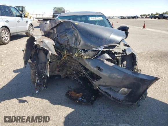 2008 Lexus IS 250 with VIN JTHBK262282078897, listed as a Copart auction lot 61847265 with 261,245 mi miles and Salvage title. Bid and sale history available at DreamBid. Image 5.