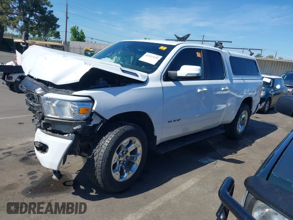 2022 Ram 1500 Big Horn with VIN 1C6SRFBT9NN397346, listed as a IAAI auction lot 42327129 with Not provided miles and . Bid and sale history available at DreamBid. Image 14.