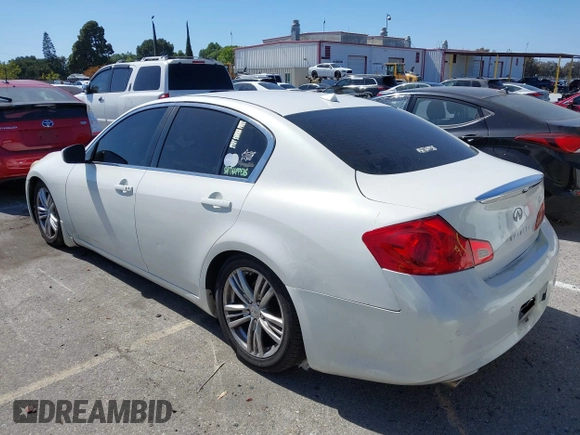 2013 Infiniti G37 x z VIN JN1CV6AR6DM354220, wystawiony jako IAAI lot #42248365 z przebiegiem 136 396 mil mil oraz . Historia ofert i sprzedaży dostępna na DreamBid. Obrazek 3.