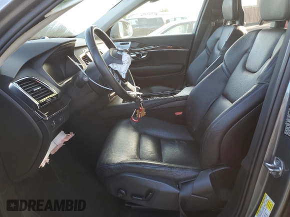 2016 Volvo XC90 T6 Momentum with VIN YV4A22PK1G1042857, listed as a Copart auction lot 88773695 with 155,997 mi miles and Salvage Title. Bid and sale history available at DreamBid. Image 7.