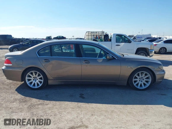 2003 BMW 7 Series 745Li with VIN WBAGN63493DR14954, listed as a IAAI auction lot 42219740 with 98,342 mi miles and . Bid and sale history available at carsss.com. Image 13.