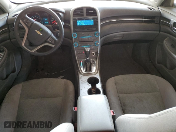 2013 Chevrolet Malibu LS with VIN 1G11B5SA5DF343870, listed as a Copart auction lot 56257585 with 163,659 mi miles and Clean Title. Bid and sale history available at DreamBid. Image 8.