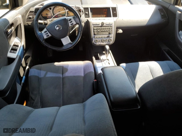 2004 Nissan Murano SL with VIN JN8AZ08T44W209533, listed as a Copart auction lot 66243724 with 109,276 mi miles and Clean Title. Bid and sale history available at carsss.com. Image 8.