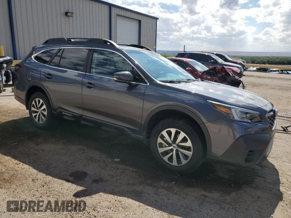 2022 Subaru Outback Premium with VIN 4S4BTAFC3N3193723, listed as a Copart auction lot 58500445 with 36,762 mi miles and Salvage title. Bid and sale history available at DreamBid. Image 4.